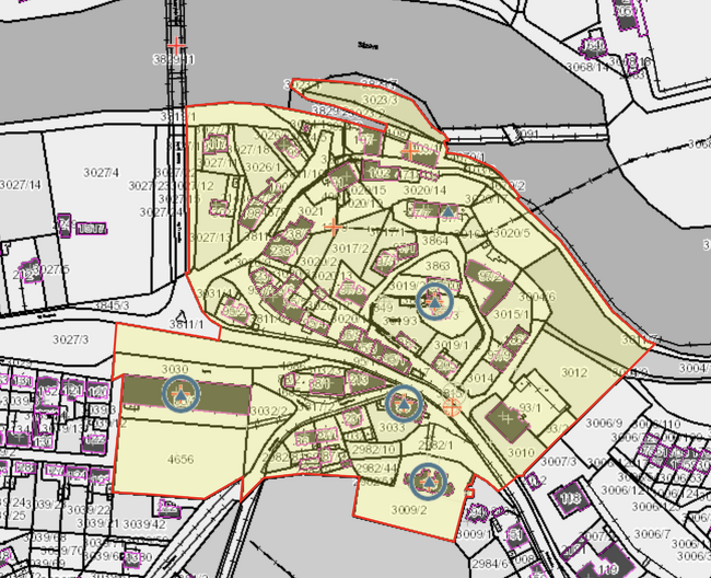 ochranné pasmo Tynec